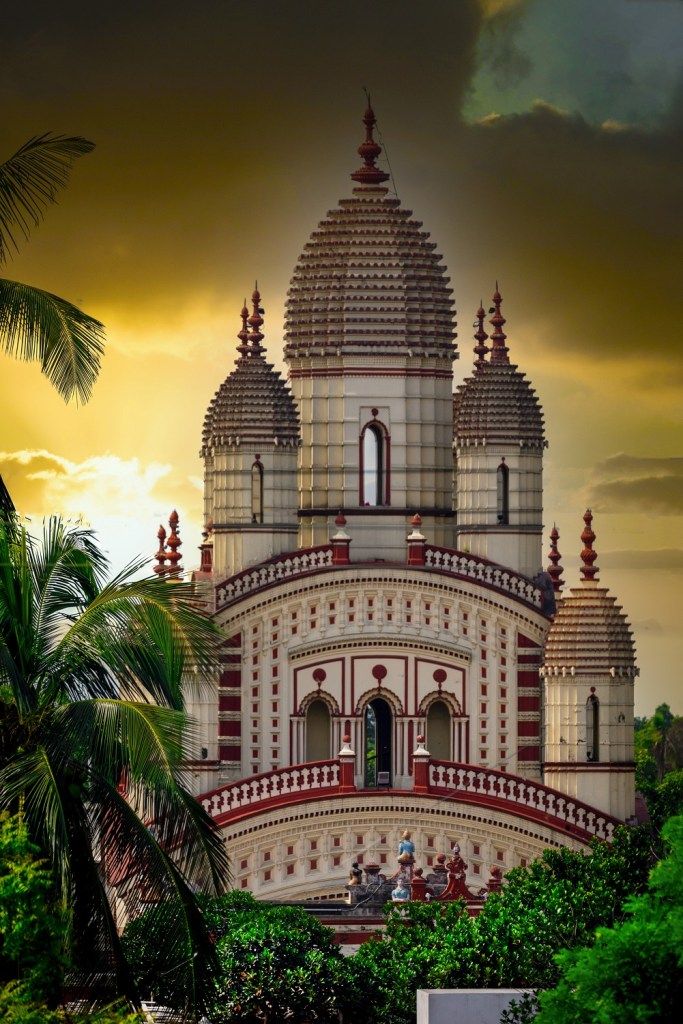 Dakshineswar Temple by Ganges river
